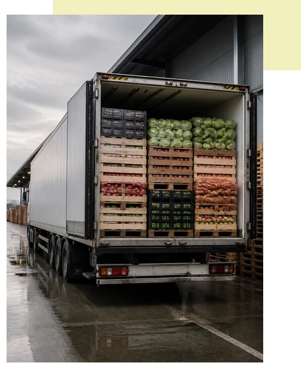 Перевозка плодоовощной продукции в Санкт-Петербург по цене от 5314 р. | Агросервис-Снк