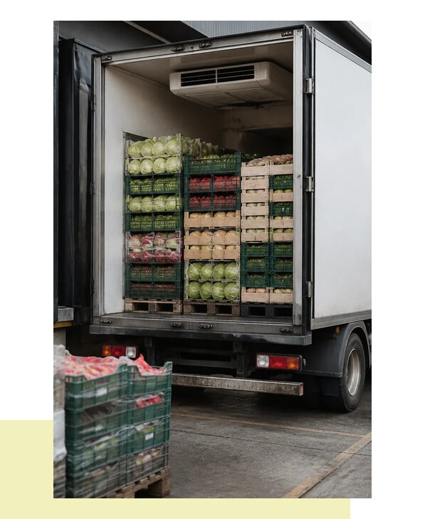 Перевозка плодоовощной продукции оптом напрямую в Санкт-Петербург
