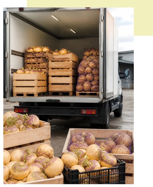 Перевозка репы автотранспортом в Санкт-Петербург по цене от 5314 р. | Агросервис-Снк